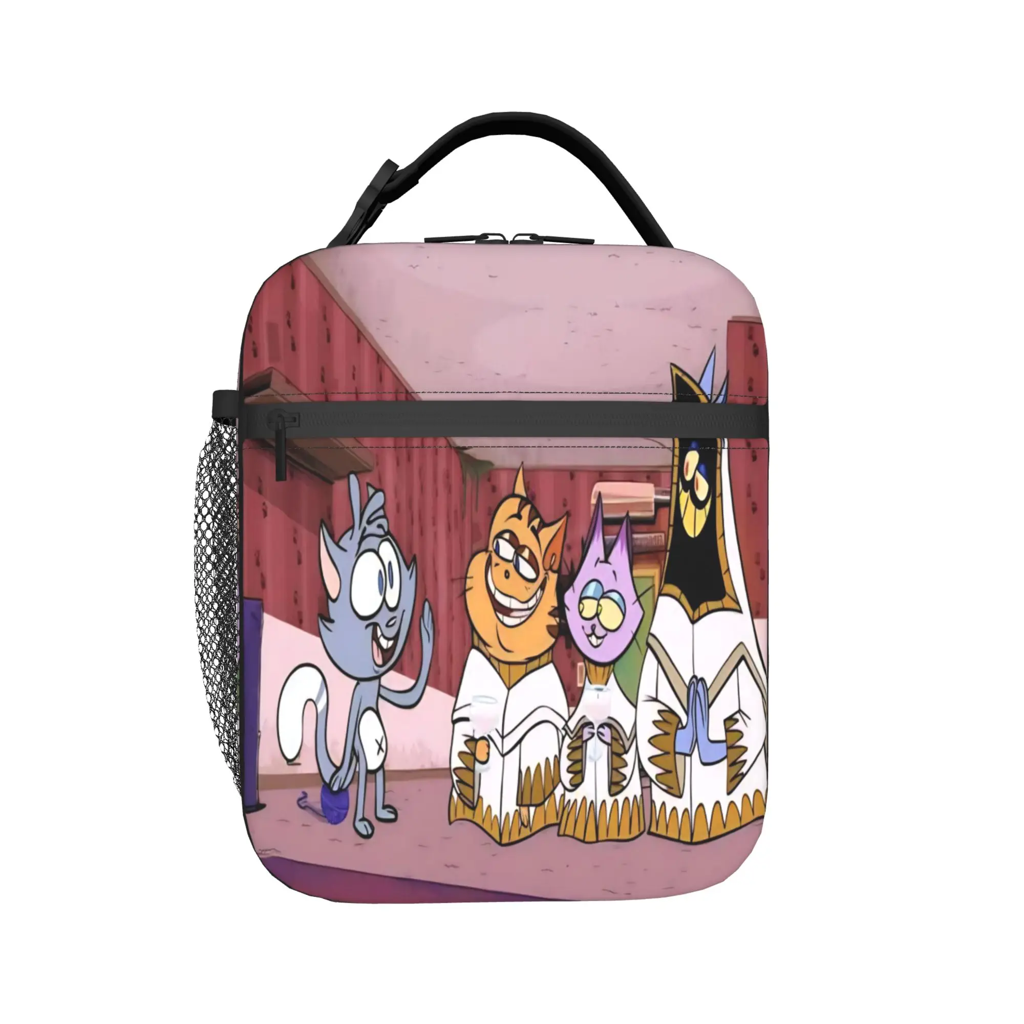 Ollie and Scoops Insulated Lunch Bag for Men Women  Food Container Bags Reusable Thermal Cooler Lunch Boxes For School Office