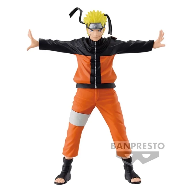 Bandai Original Banpresto Naruto PANEL SPECTACLE Uzumaki Naruto Shippuden PVC Action Figure Model Collector Toy