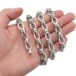 1 Meter Fashion Stainless Steel Square Wire Chains DIY Hip Hop Necklaces Findings Bracelets Supplies Jewelry Making Accessories