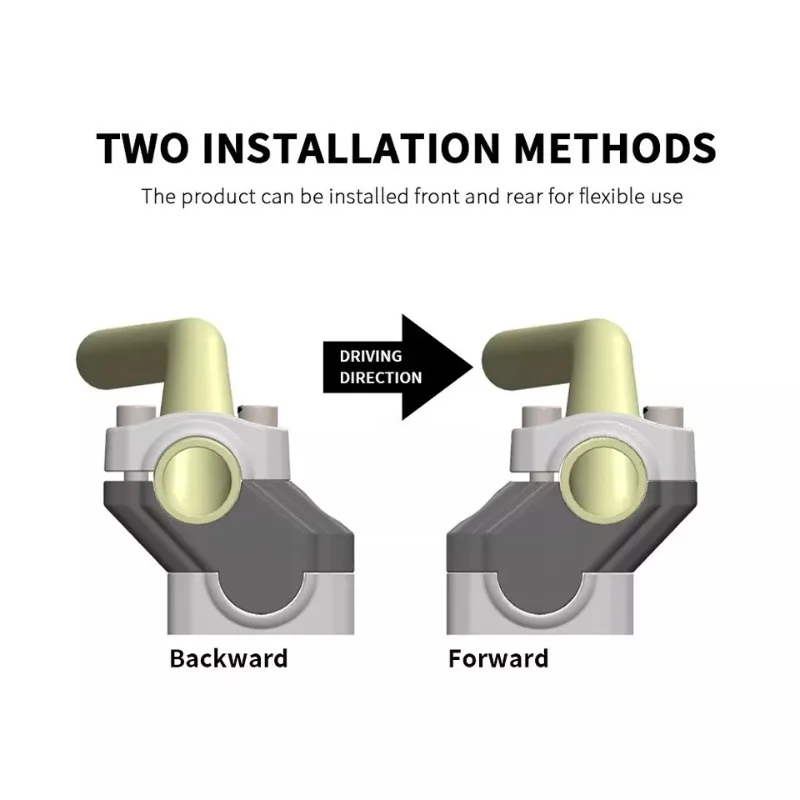 Motorcycle mounts suitable for Yamaha Tenere 700 2019-2025 including seat tube heightening and handlebar elevation modification.