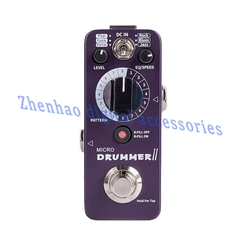 For MOOER MICRO DRUMMER II DRUM MACHINE MONOBLOCK SUPPORTS FILL PARAGRAPH PLUS FLOWERS LIKE THE DRUMMER X2