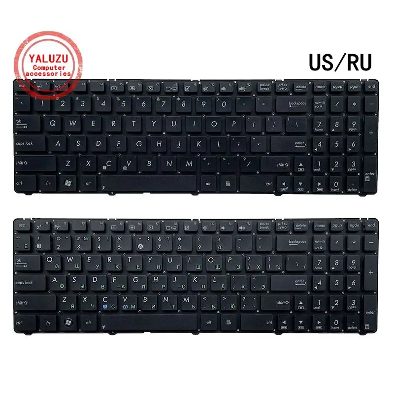 US English NEW Laptop Keyboard For ASUS U52 U52F U53 U53F U53JC U53S U56 U56E