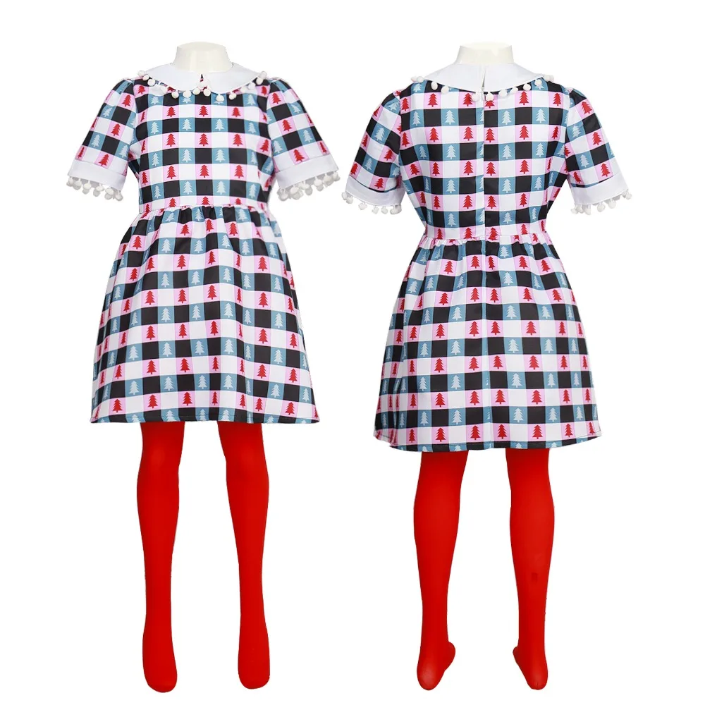 Comedy Christmas Cosplay Costume Cindy travestimento vestito mantello rosso Set completo ragazze donne Halloween Carnival Party Clothes gioco di ruolo