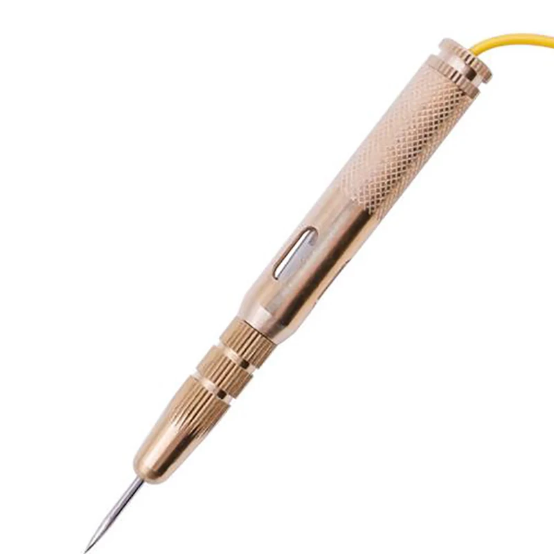 Diagnostic Tools DC 6V 12V 24V Copper Auto Car Light Circuit Tester Lamp Voltage Test Pen Detector Probe Light System Test