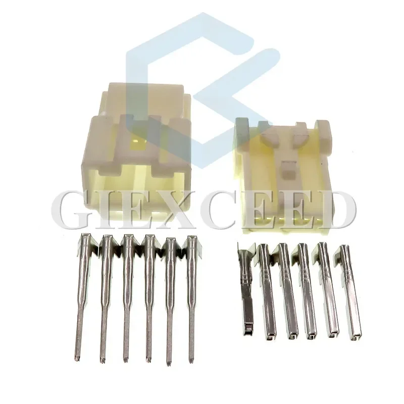 

2 Sets 6 Pin 7282-8663 7283-8660 Auto Rear View Camera Wire Car Socket AC Assembly Female Male Connector For Nissan