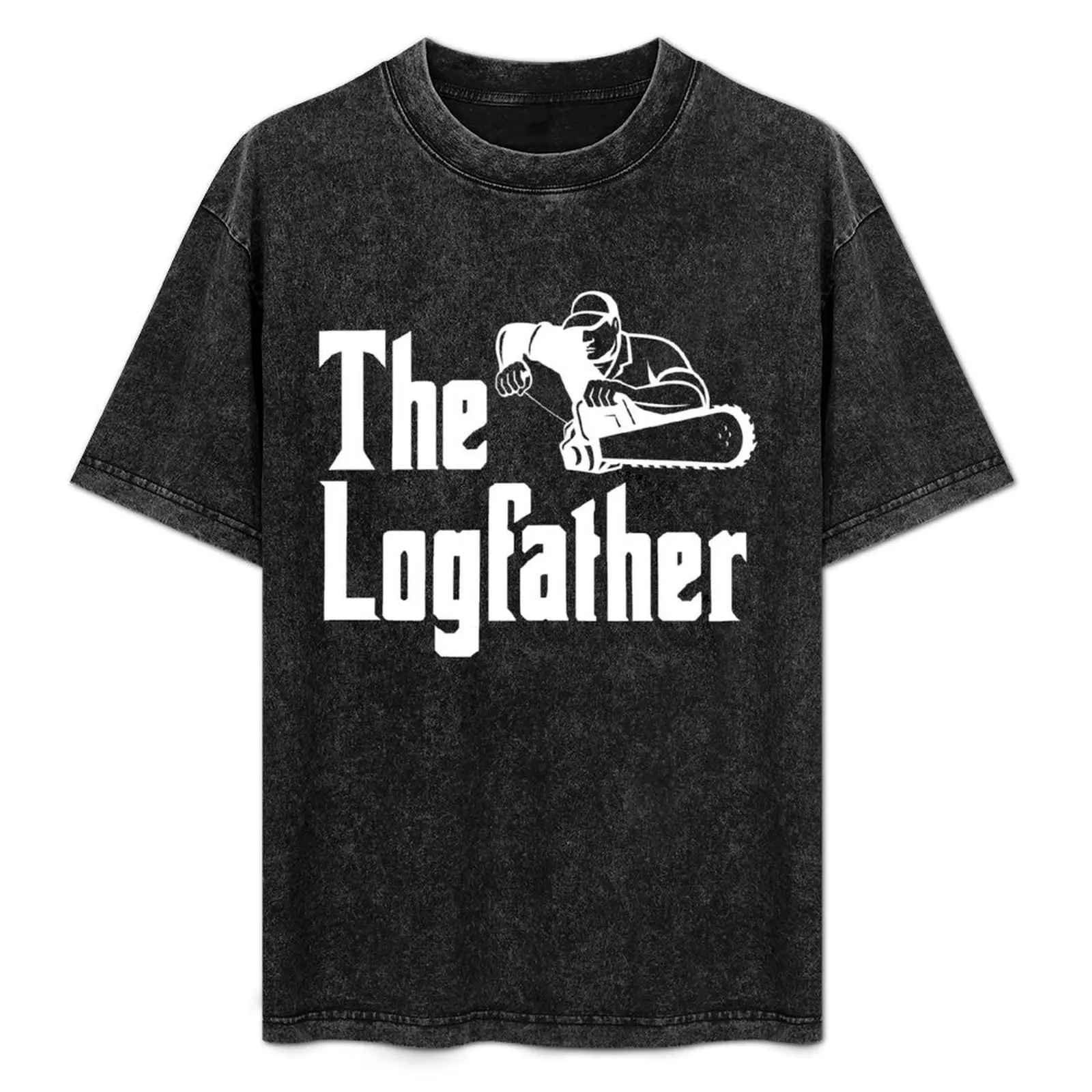 

The Logfather-Play On Words-Logger-Outdoorsman-Arborist-Forestry Worker T-Shirt Lightweight Gym Training T-Shirt