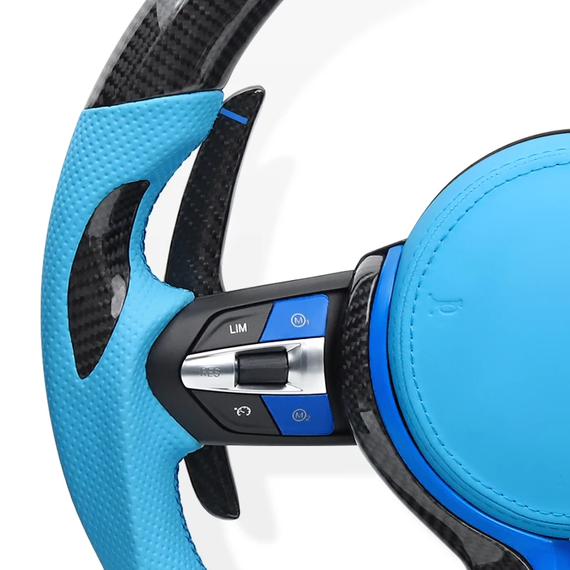 Carbon Car Steering Wheel OEM any Color for BMW M3 M6 M5 E90 F01 F02 F03 F10 F11 F18 F06 F12 F13 F20 F30 F32 F35 E87 E82 E88