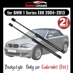 2pcs Rear Auto Open With Spring Damper for BMW 1 Series E88 convertible 2004-2013 Trunk Boot Gas Charged Gas Lift support