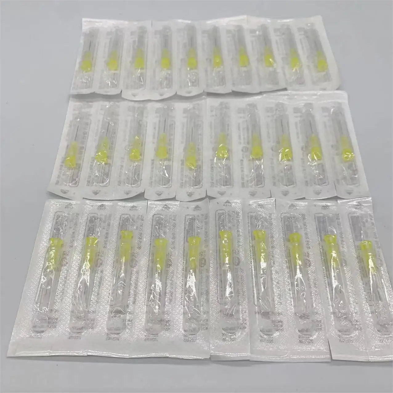 100PCS Tattoo Needle Disposable Painless Small Needle Sterile 30G 4/13mm 32G 4/6/13 mm 34G Syringe Needles Irrigator Eyelid Tool