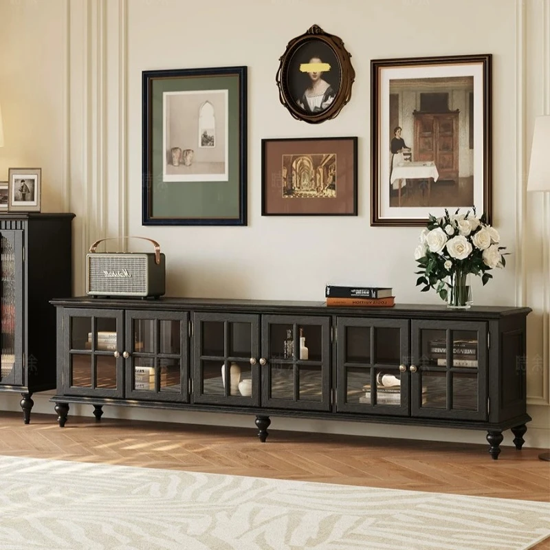 Modern Minimalist TV Stands Display Corner Shelf Drawers Retro Tv Table Luxury Italian Muebles Para Salas Living Room Furniture