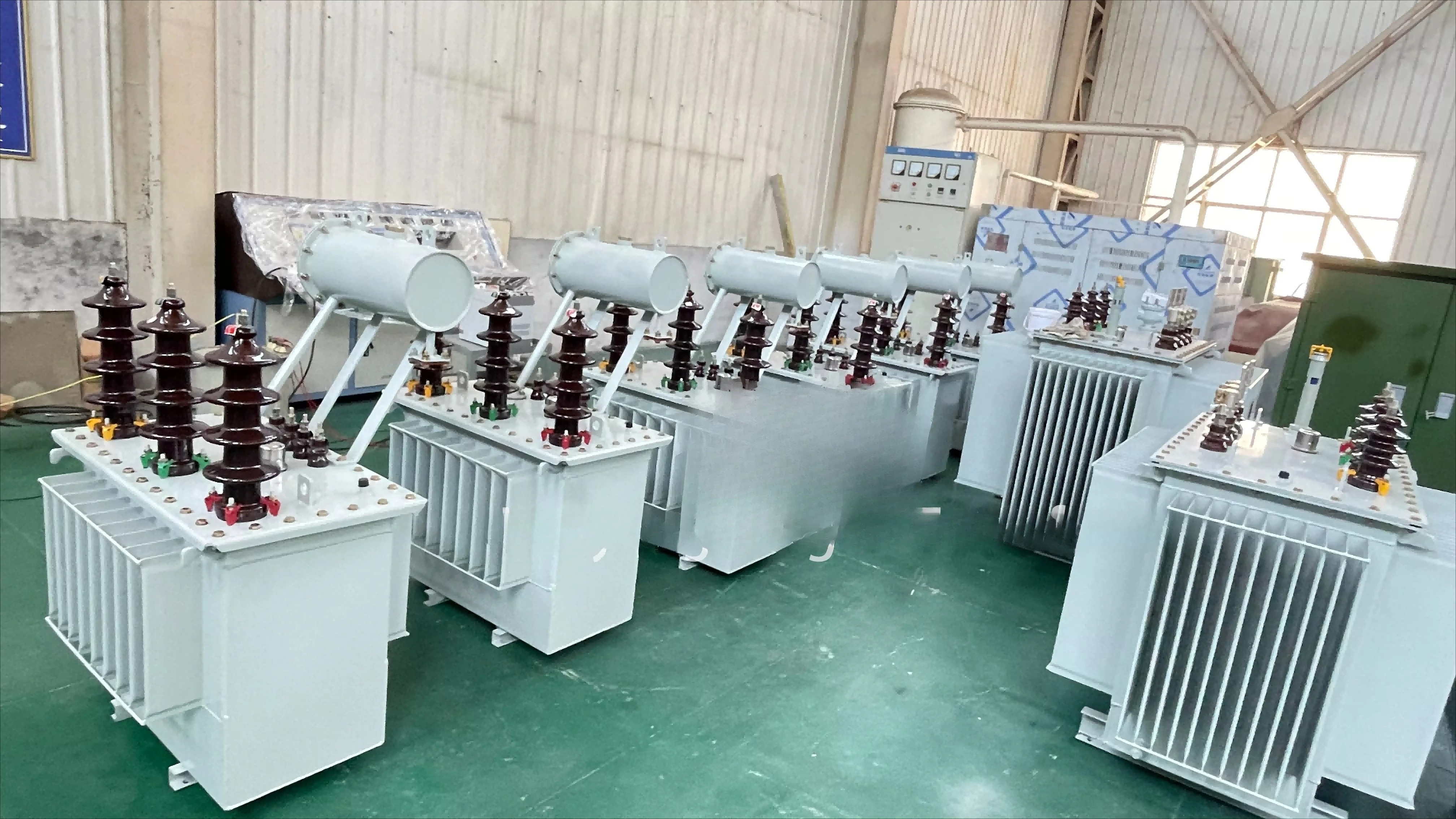 Top Rated Oil Immersed Transformer Three Phase Step Down 10KV to 400V High Voltage Power Supply for Industrial Grid System