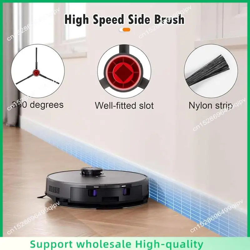 

ABSF For Eureka E10s Robot Vacuum Cleaner Main Side Brush Mop Cloth Filter Replacement Parts Accessories
