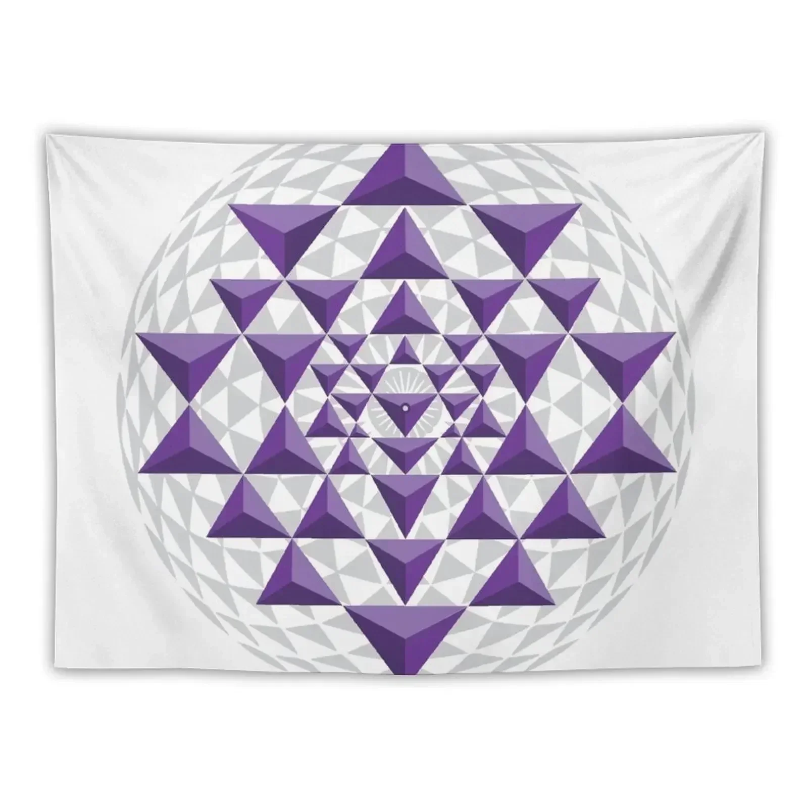 

Sri Yantra - Sacred Geometry Tapestry Bedrooms Decorations Wall Hanging Decor Tapestry