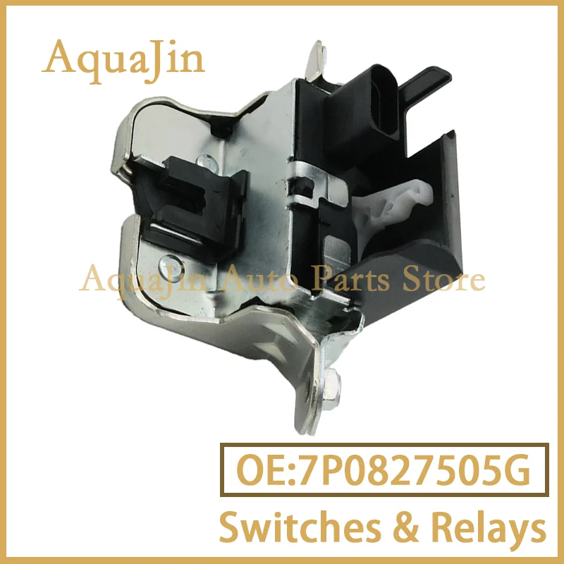 

7P0827505G Крышка замка задней двери для VW Volkswagen Sharan Touareg Seat Alhambra 2011 ~ 2018 7P0827505N 7P0827505L 7P0827505E