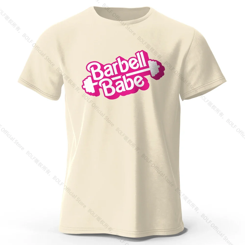Women Men's Pink Gym Printed T-Shirt  Funny Graphic Tees for Men Women Summer Tops  for Men Women Summer Tops view 2