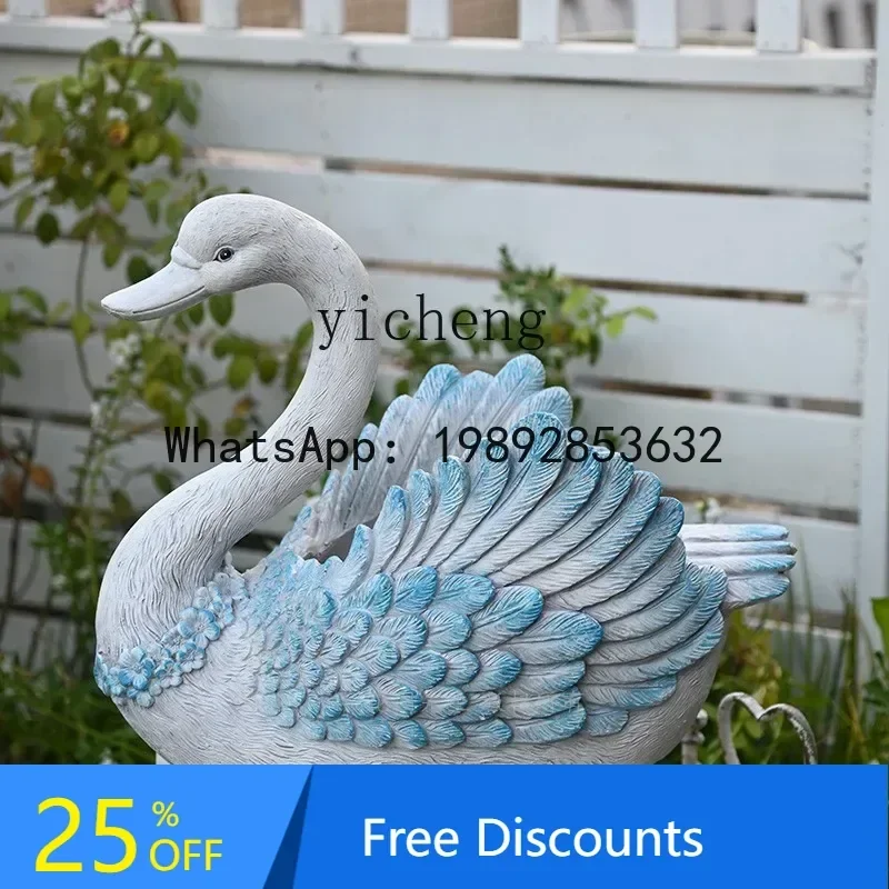 retro creative animal garden ornaments floor garden layout gardening landscape fairy garden