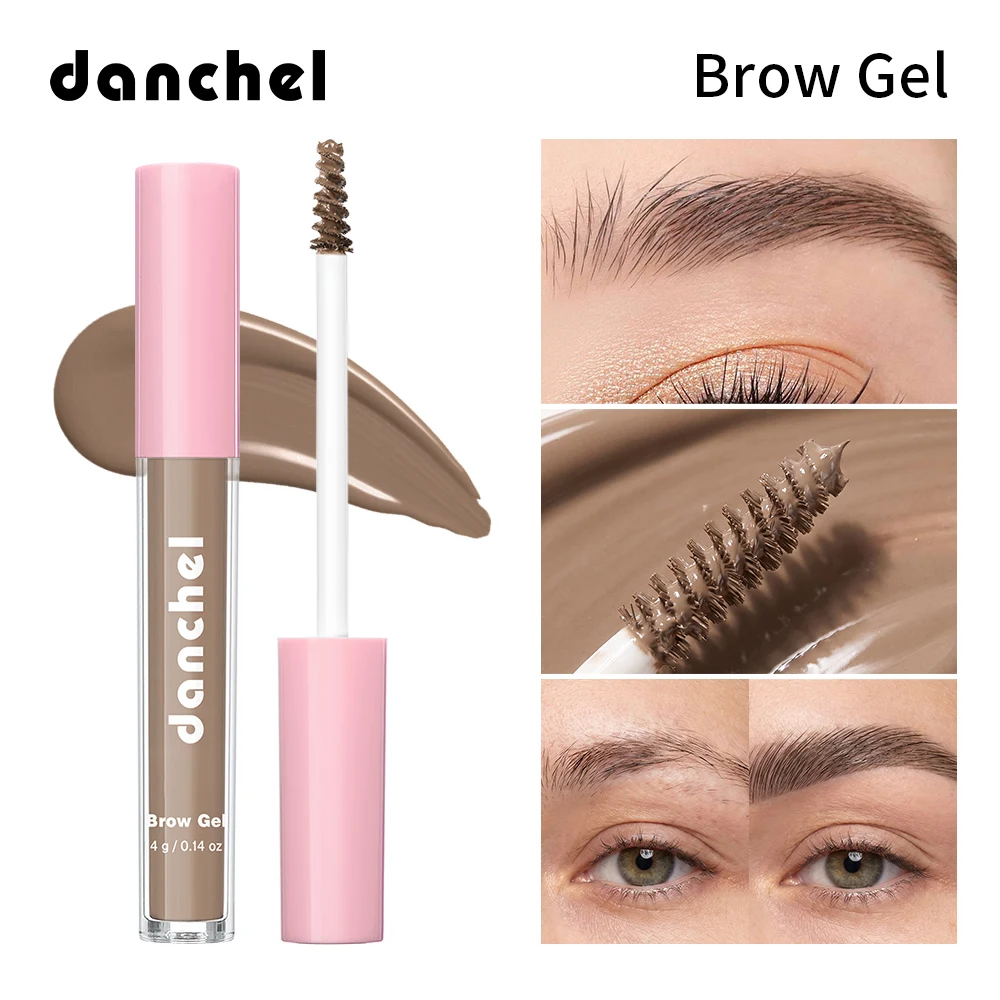 Eyebrow & Eyelash Makeup Set Curly Plump Dense Volumizing Separating Formula Draw Natural Brow Long-wearing Color Eye Makeup Kit
