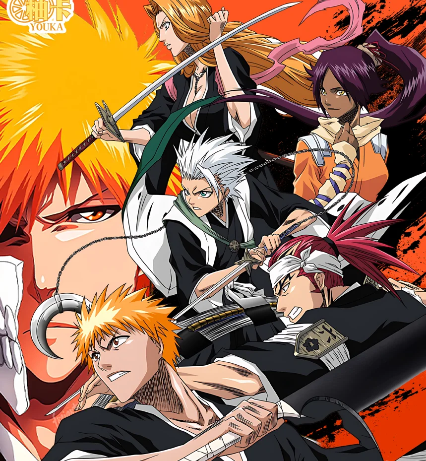 New Bleach Card The Ultimate Battle Millennium Blood War Limited Rare Colorful 3D Flash Card Games Card Collection Cards