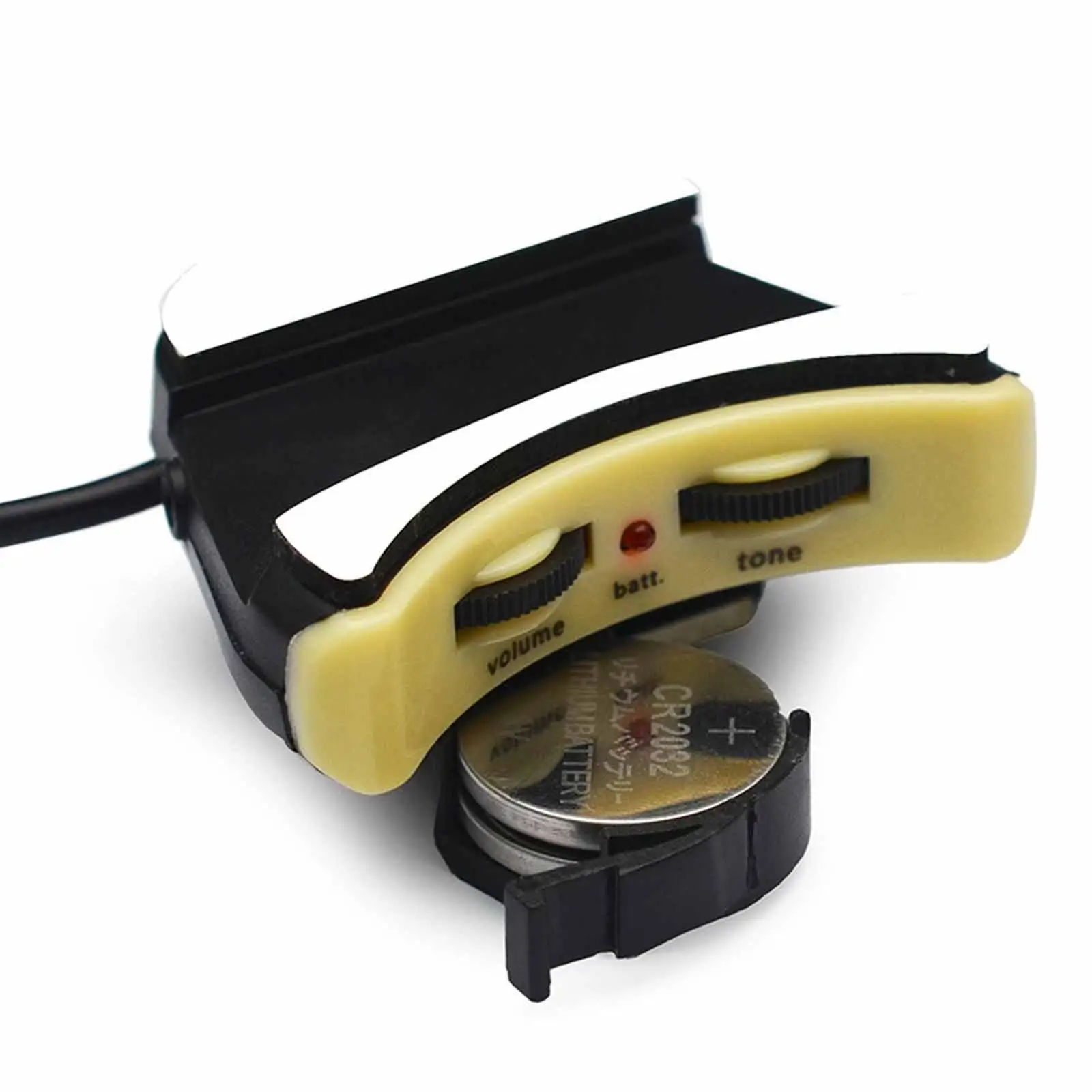 

Регулируемая по громкости и тембру активная пьезо-система звукоснимателей для укулеле со встроенным пьезо-датчиком для замены и улучшения звучания музыкальных инструментов