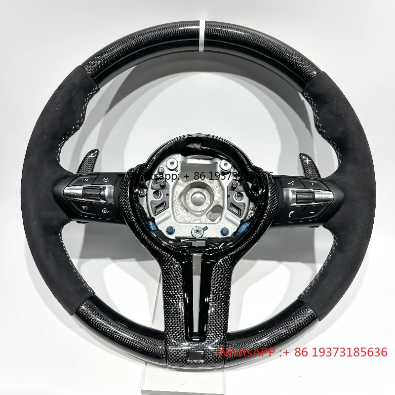 

For BMW M Series F80 F82 F10 F06 F12 F13 F15 F16 F20 F22 F30 F31 F32 F33 F36 E90 E92 E93 Forged Carbon Fiber Steering Wheel