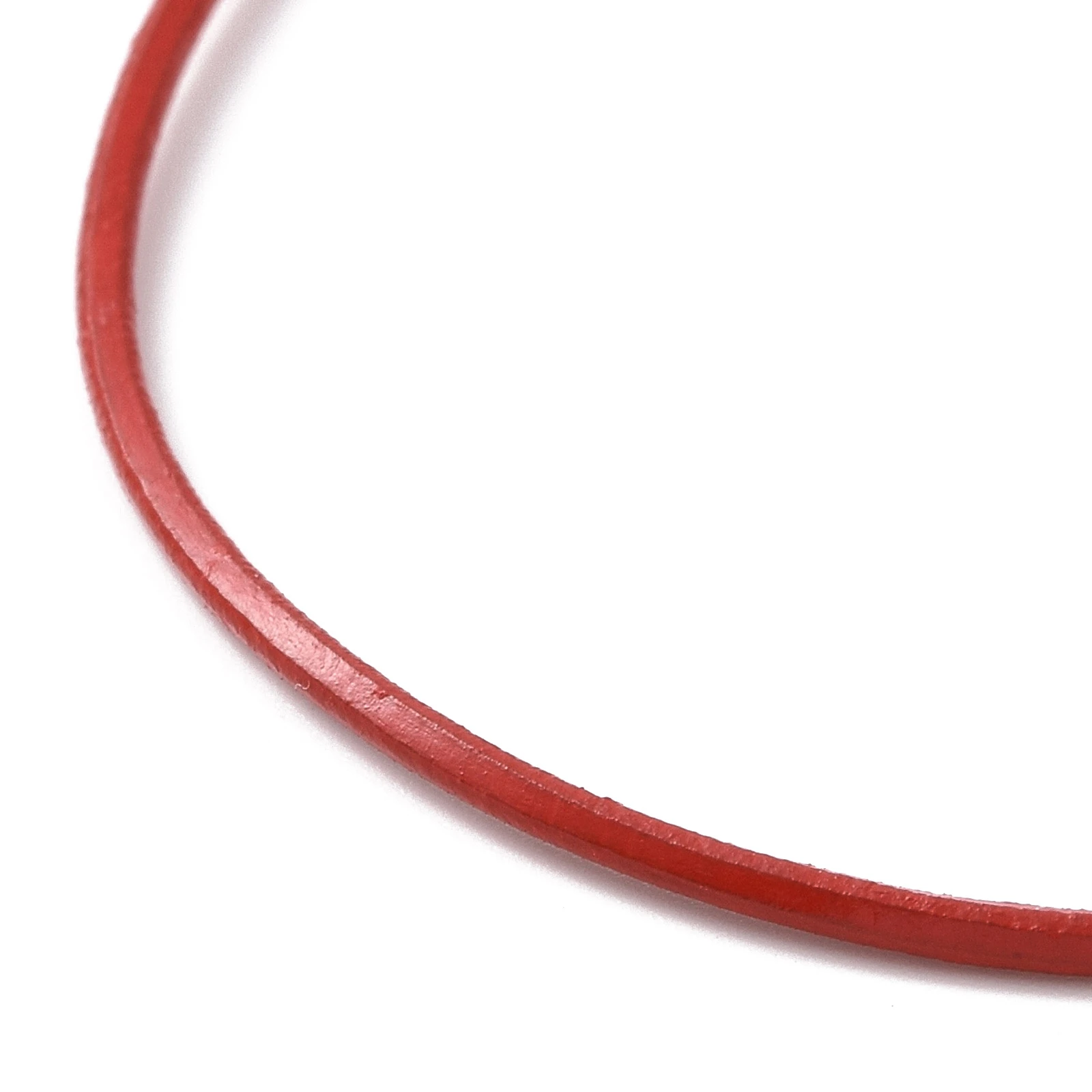 100pcs Adjustable Spray Painted Cowhide Leather Braided Cord Bracelet Random Mix Color Thread Bracelet for Women Jewelry Making