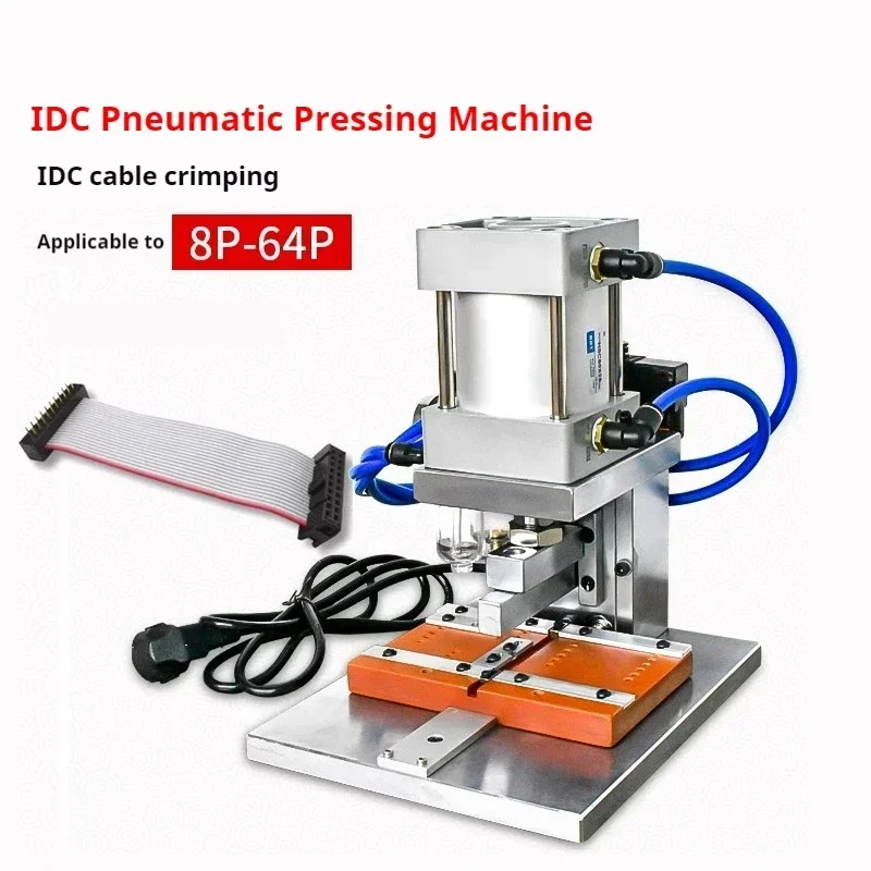 Pneumatic Pressure Computer Cable Crimping Machine/FC Gray and White Cable Crimping Machine