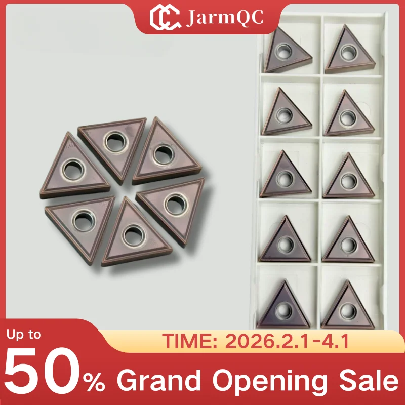 

Твердосплавные токарные пластины TNMG160404 TNMG160408 с PVD-покрытием для финишной обработки нержавеющей стали на станках с ЧПУ