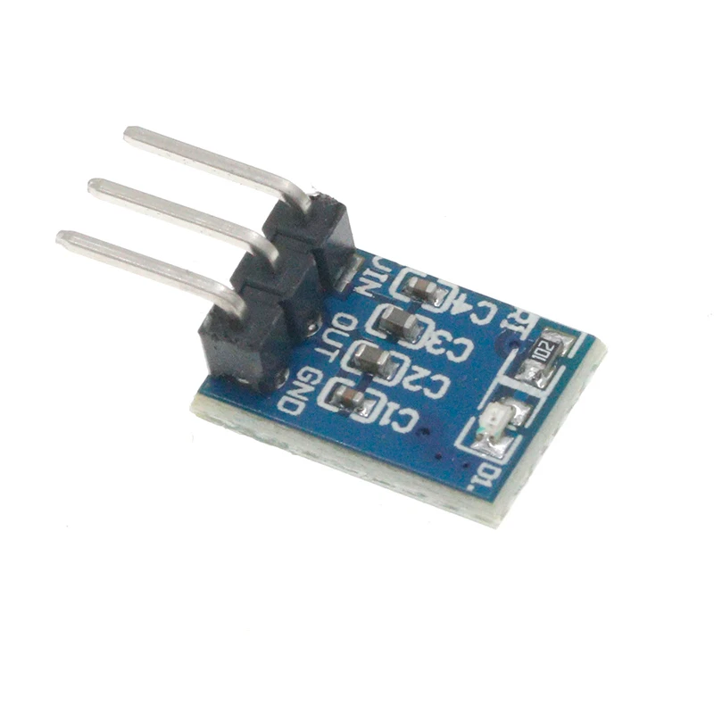 10 шт./лот DC 5V до 3,3 V понижающий модуль питания AMS1117-3.3 LDO 800MA