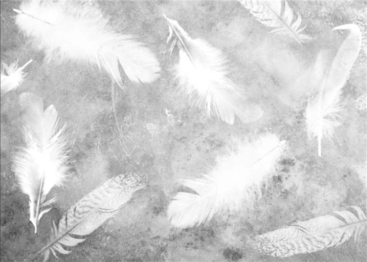Custom 3D wallpaper photo Modern abstract pink feather art wall Painting 3D living room bedroom wallpaper Home decoration mural
