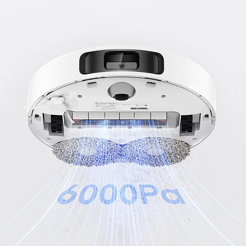XIAOMI MIJIA Smart OMNI Robot 2 مكانس كهربائية مجموعة ممسحة التنظيف الذاتي وثيقة فارغة الغبار 75 يومًا من جمع القمامة المستمرة