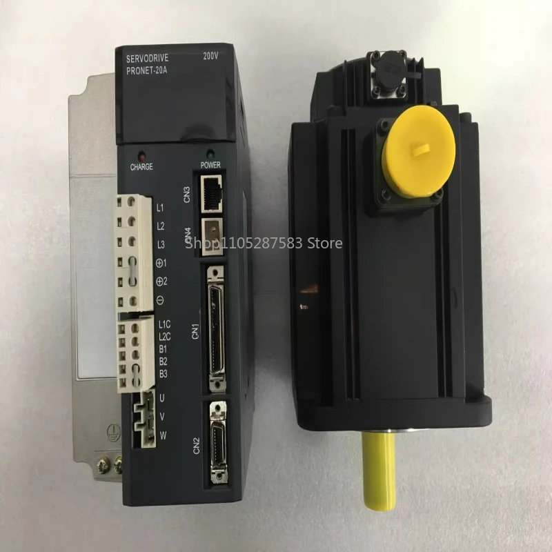 2KW Servo Set 20-bit Encoder Support CANopen Bus High-speed EtherCAT Bus
