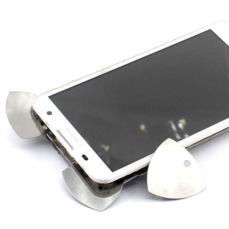 10/20/50PCS Dreieck Metall Telefon Öffnung Werkzeuge Metall Gitarre Picks Hebeln Opener Für iPhone iPad Tablet PC zerlegen Reparatur Werkzeuge – Detail 12