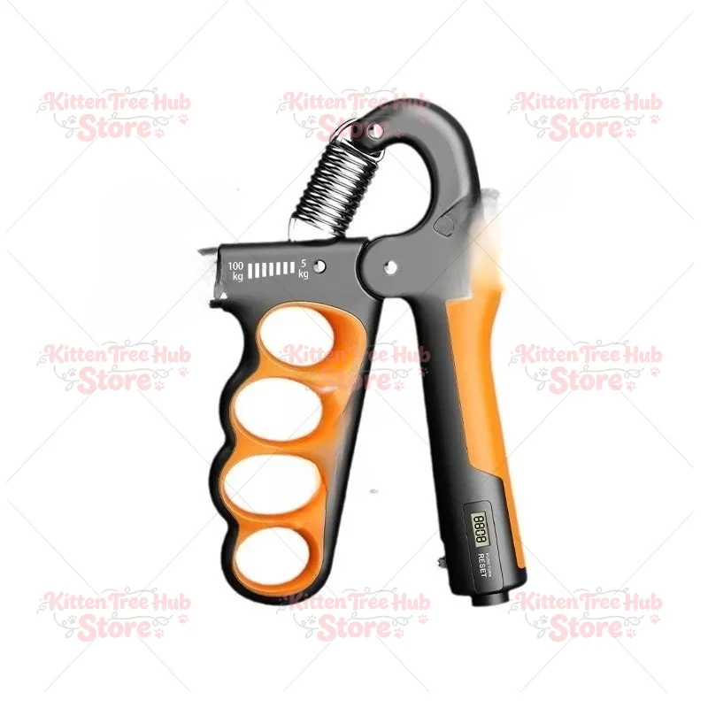 Adjustable Mechanical Hand Grip with Counter – Strength & Recovery Trainer