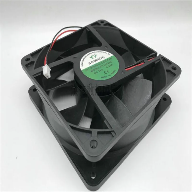 

Wholesale: XY12038S DC22V 24V 0.35A 12CM 12038 two-wire cooling fan