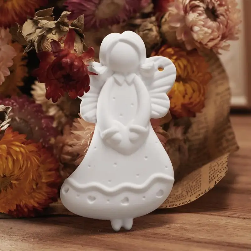 

Lovely Figurine Angelic Sturdy Silicone Mould to Improve Hand Flexibility and Imagination Portable for Jewelry Making