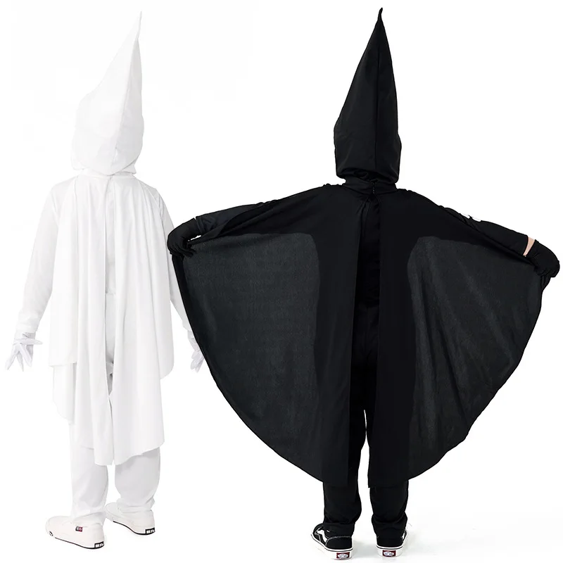 Uniforme de cosplay centralisé Seton pour enfants, costume de zombie tête de mort effrayant pour garçons et filles, robe de soirée Halloween et carnaval pour enfants, modules pour enfants