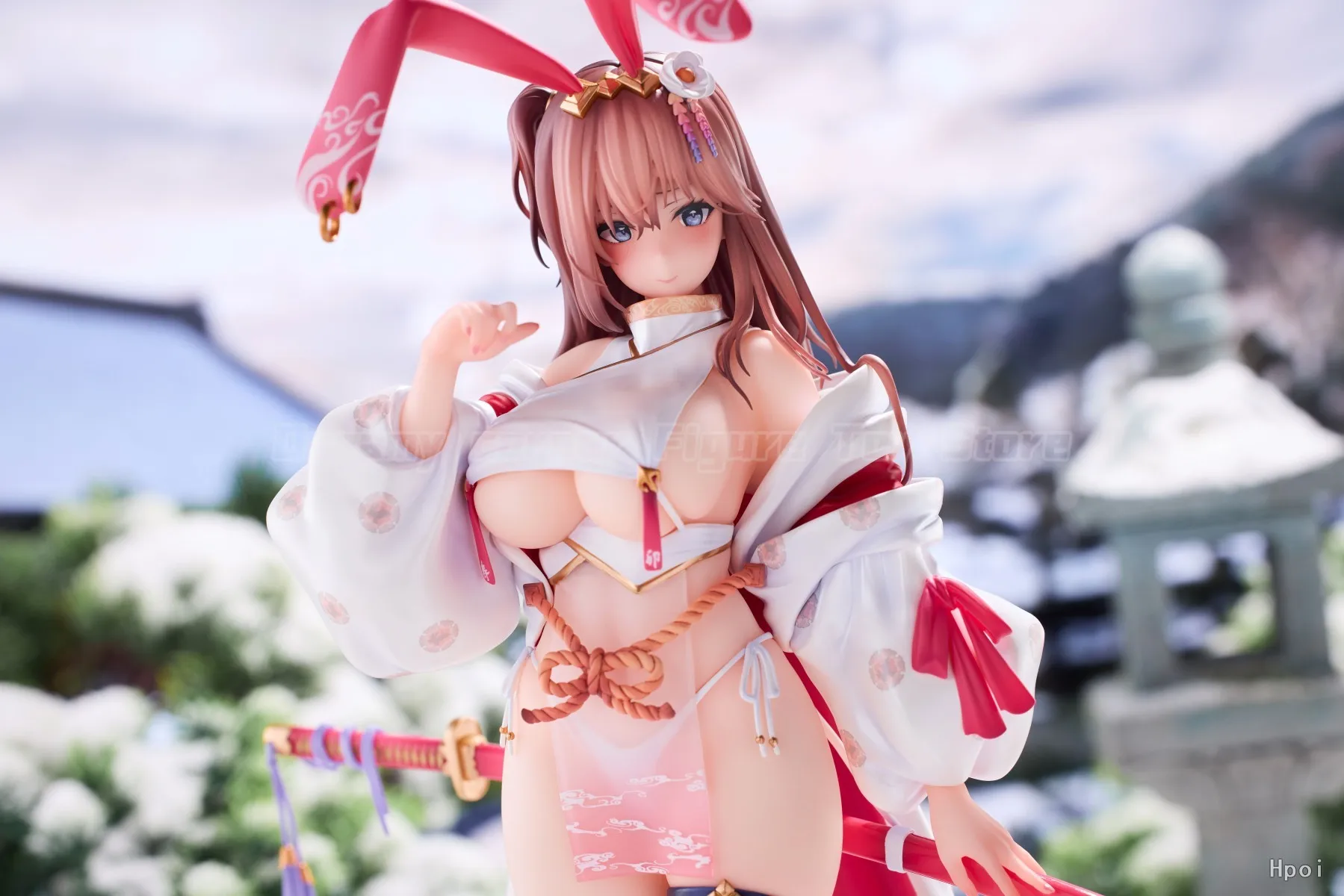【En Stock】Original Maxcute USAMURAI Snow Rabbit Warrior -chan 1/6 figura juguetes colección modelo adornos