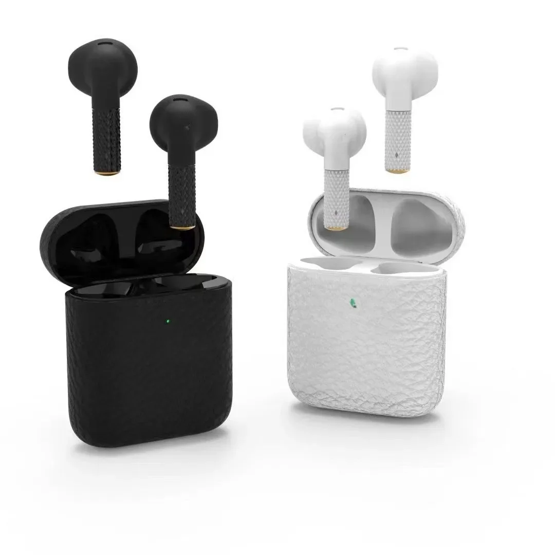 Earphone Bluetooth Bass Berat Tahan Air Mini In-Ear Nirkabel Sejati Baru