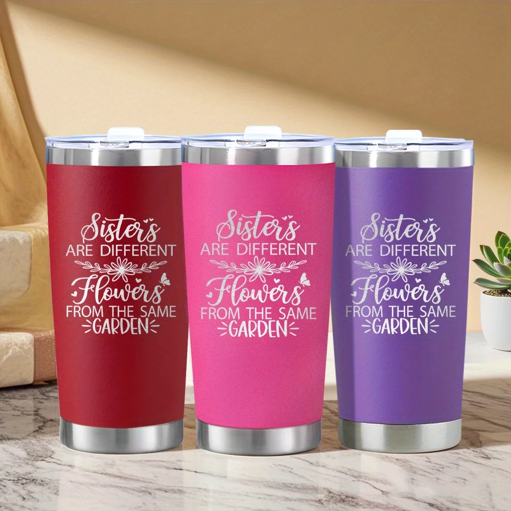 

590ML Travel Stainless Steel Coffee Cup Thermal Mug Leak-Proof Thermos Bottle Tea Coffee Mug Vacuum Flask Insulated Cup Gift Mug