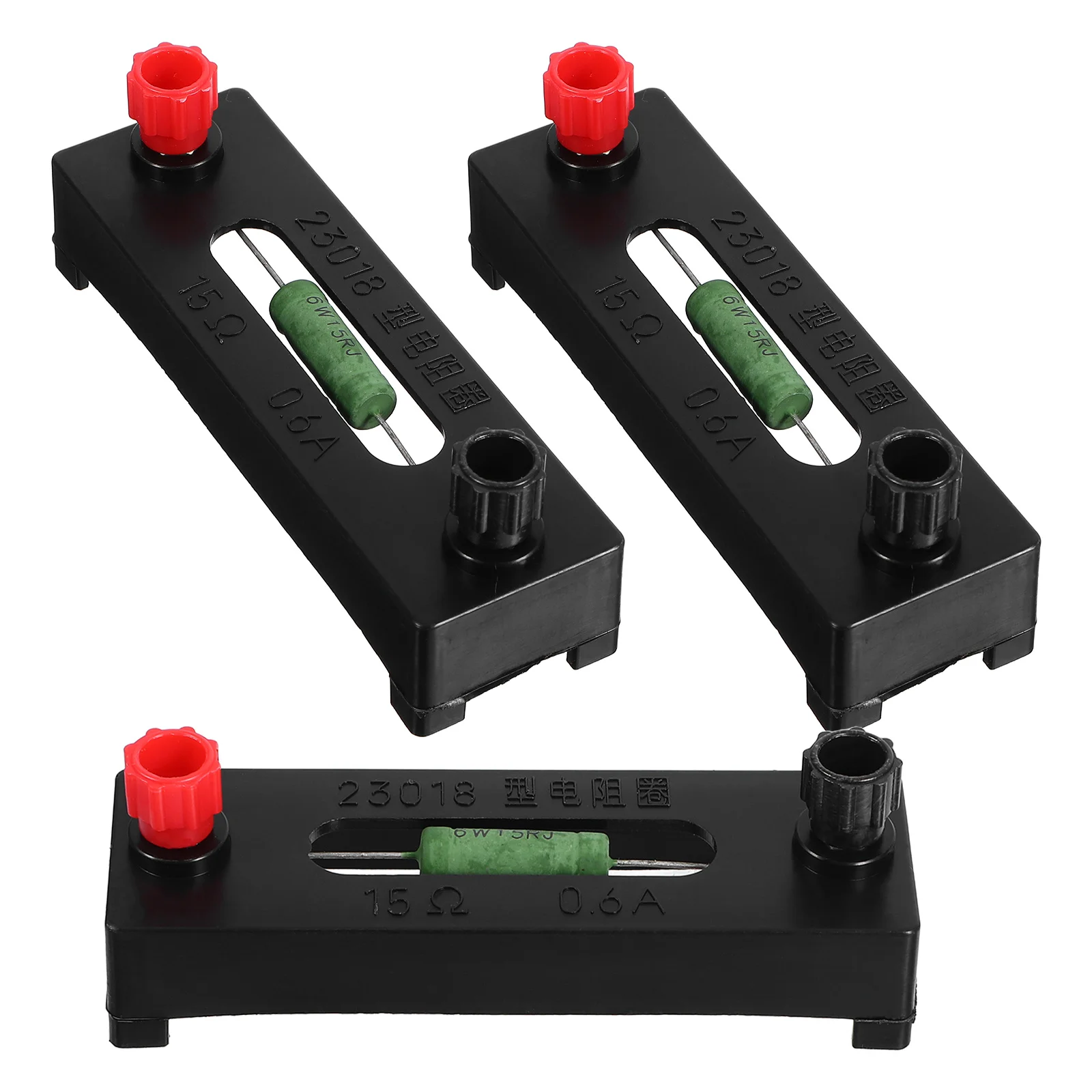 3Pcs Fixed Resistor Structure for Physics Experiments Classroom Learning DIY Electronic Project Resistor Kit