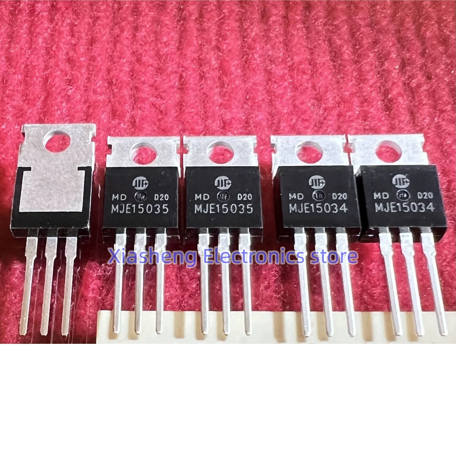 

New Original 5Pairs MJE15034 + MJE15035 TO-220 Transistor In Stock Good Quality