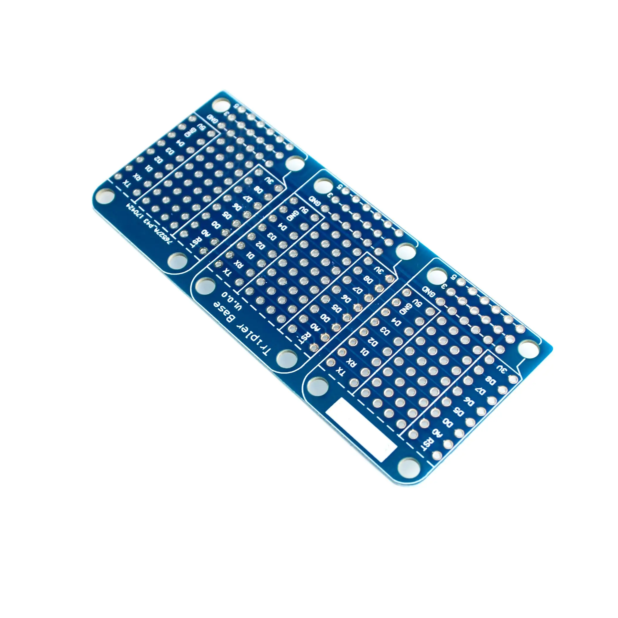 Triple Shield For WeMos D1 Mini Dua Sided Perf Board For Arduino Compatible