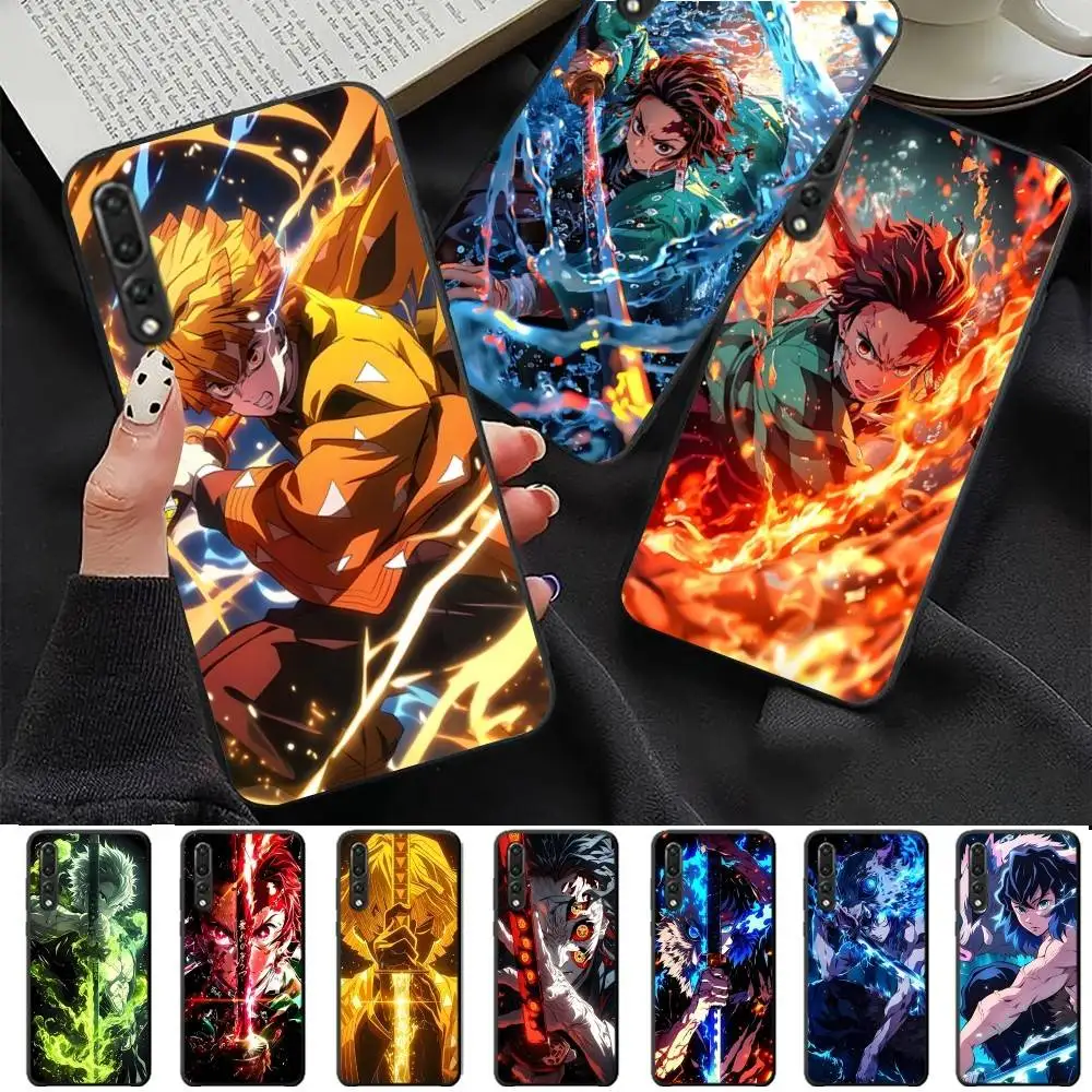 

Demon Slayer Eyes Phone Case For Huawei P 8 9 10 20 30 40 50 Pro Lite Psmart Honor 10 lite 70 Mate 20lite