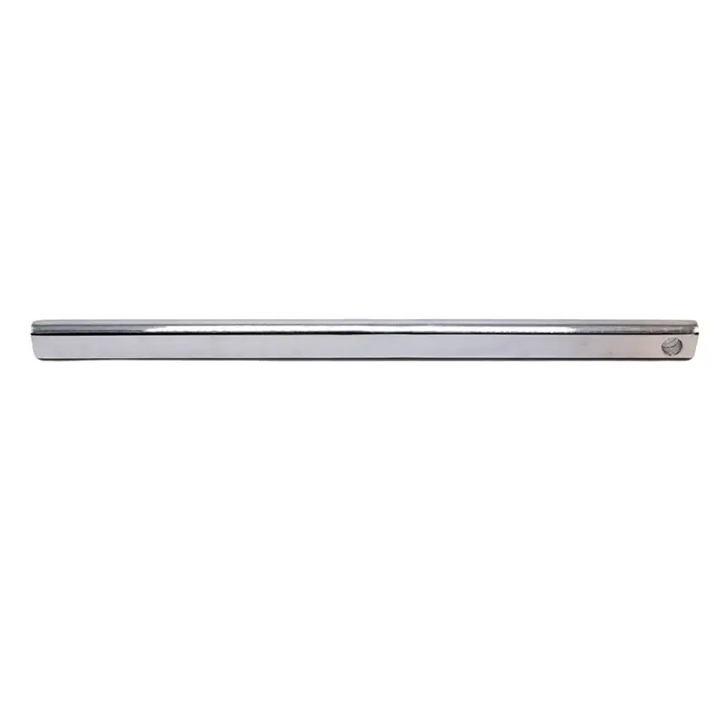 A22E-12 Inch Polished Steel Steering Shaft 3/4 Inch DD Double D Street Rod U-Joint Link 12 Inch Steering Rod Shaft