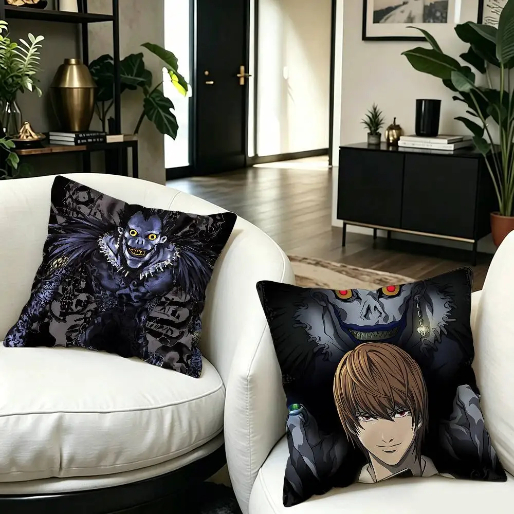 D-Death N-Note Misa L Yagami Pillowcases Home Bedding Decorative Pillow Cover Wedding Super Soft Pillow Case