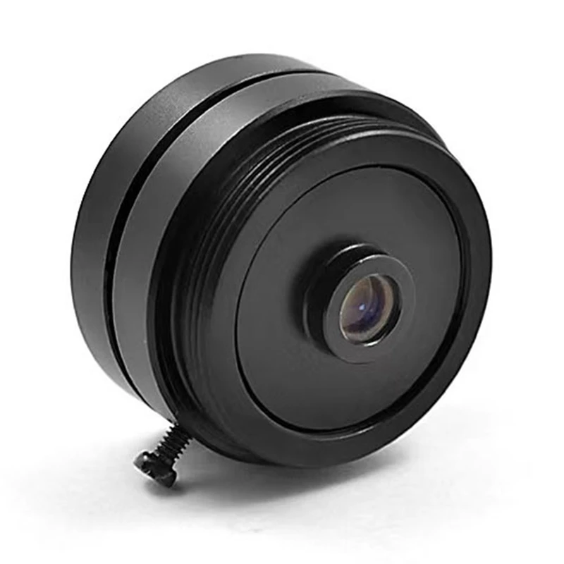 1 PCS 2.1Mm Wide Angle CS Mount Fixed CCTV Lens Black Plastic For 1/3 Sensor Size Camera