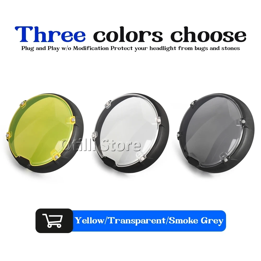 Headlight Protector Head Lights Grille Guard Cover For BMW R18 Classic 2020-2025 R12 NineT R9T RnineT Urban Racer Pure Scrambler
