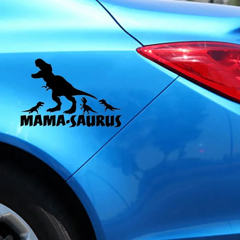 Naklejka na samochód dinozaur mama rodzicielska zderzak i naklejki dekoracyjne na tylną szybę
