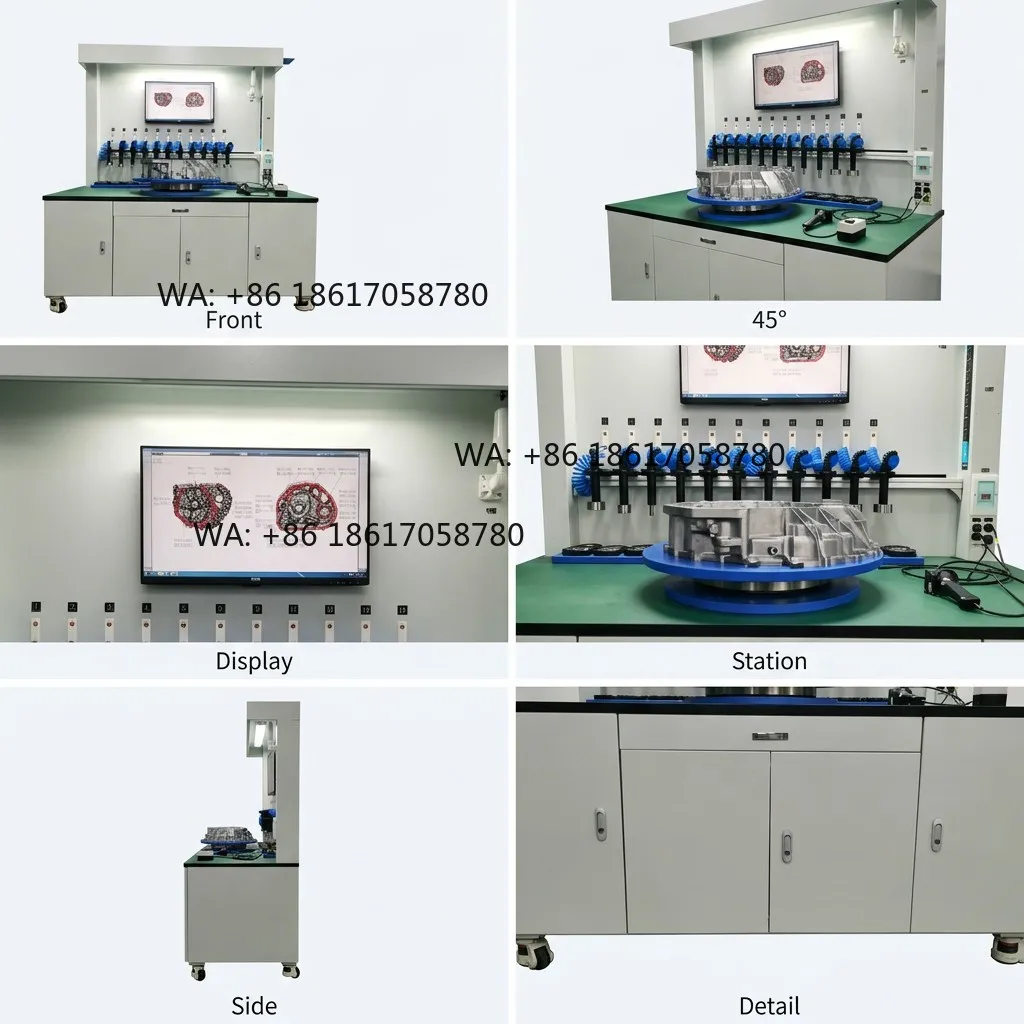 10CH SPC System For Dimensional Flatness Parallelism Angularity Measurement High Precision Automated QC