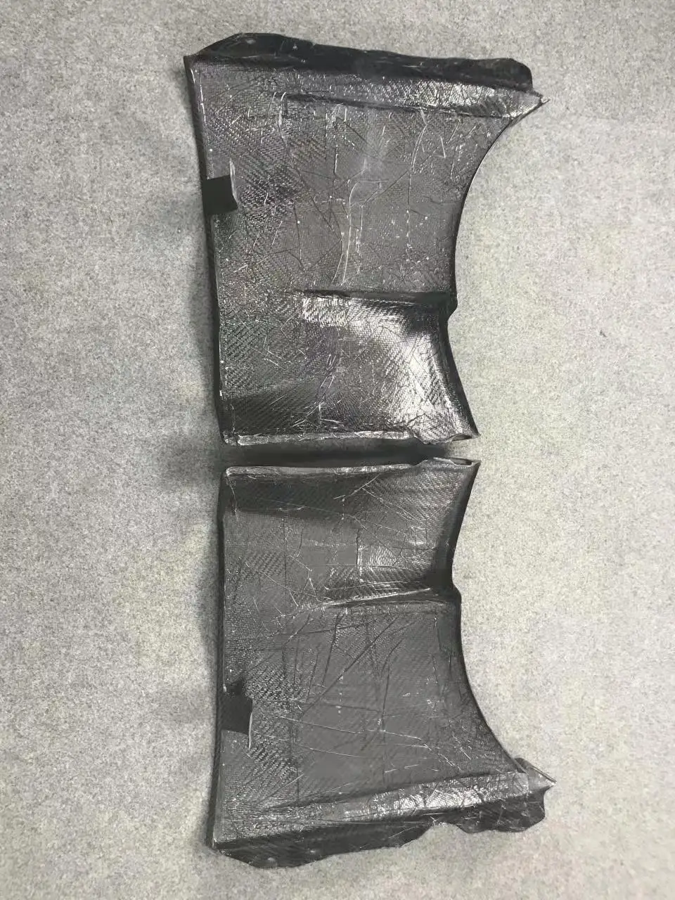 ألياف الكربون الأكثر مبيعا Evs نوع ألياف الكربون مصدات السيارات لتويوتا سوبرا A90 الجانب الحاجز